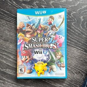 Nintendo Wii U Super Smash Bros - Blue